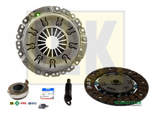 LK-623239860 - KIT DE CLUTCH <BR> DIAMETRO DISCO 8 7/8 IN IN 225 MM ESTRIADO 22 DIAMETRO FLECHA 15/16 <BR> MAZDA SERIE B2200 L4 2.2 L 1987-1993