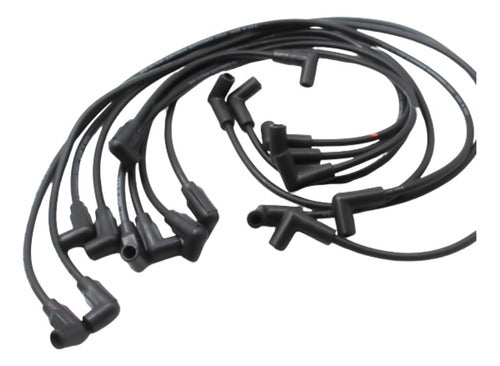 C-EG350TBI - CABLE DE BUJIA <BR> EPDM KEVLAR DIAMETRO 8 MM (CAJA TAPA NEGRA) <BR> C1500 C2500 C3500 V8 5.0L 5.7L TBI 87-98 CAP. CODO EPDM