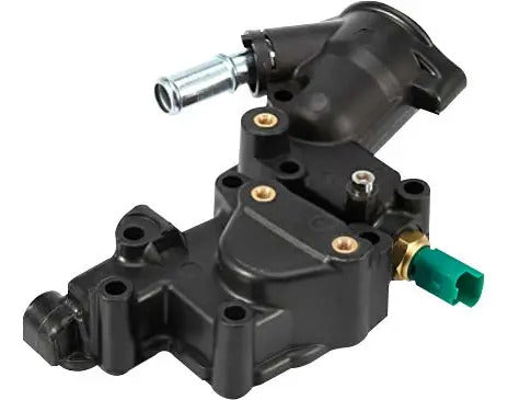 CAU-19350 - TOMA DE AGUA <BR> TOMA DE AGUA <BR> PEUGEOT 206 1.4L 00-08 HOUSING DE REFRIGERACION CON SENSOR