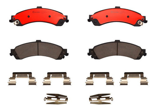 BRE-P10040N - BALATAS - CHEVROLET AVALANCHE 1500 2006-2002 - SUBURBAN 1500 2006-2002 - TAHOE 2006-2000 - GMC SIERRA 1500 CLASSIC 2007 - YUKON 2006-2000 - BALATA TRASERO