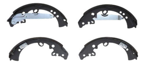 WZ-1012 - ZAPATA DE FRENOS - TOTOYA HILUX 2009-2018 BASE - SR - 2.7 L 2694 4 2TR-FE DOHC 16 - DOBLE CAB 2.8 L 2755 4 - DOHC 16 - TRASERA