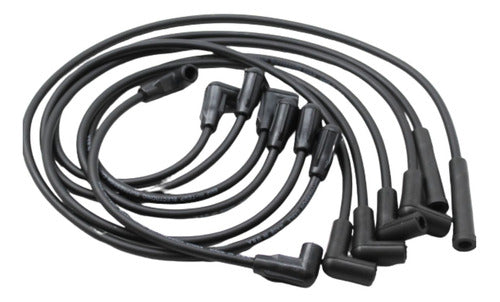 C-EG43 - CABLE DE BUJIA <BR> EPDM KEVLAR DIAMETRO 8 MM (CAJA TAPA NEGRA) <BR> SILVERADO C1500 V6 4.3L TBI 85-87 EPDM