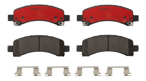 BRE-P10048N - BALATAS - CHEVROLET EXPRESS 2500 2007-2006 - EXPRESS 3500 2008-2003 - GMC SAVANA 2500 2007-2006 - SAVANA 3500 2004-2003 - SAVANA 3500 2006 - BALATA TRASERO