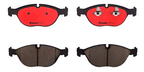 BRE-P06019N - BALATAS <BR> BMW 750IL 2001-1995 <BR> Z8 2003-2001 <BR> MERCEDES-BENZ SLK32 AMG 2004-2002 <BR> BALATA DELANTERO