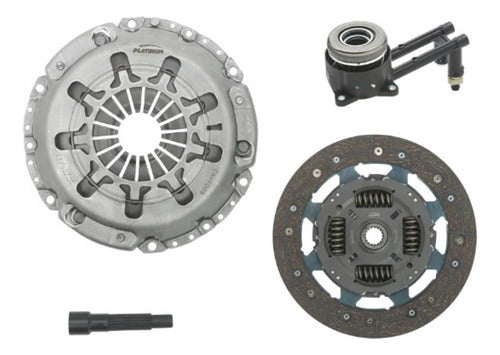 FD09-220FST-03 - KIT DE CLUTCH - DIAMETRO 220 MM ESTRIADO 17D - CON CSC PLATINUM 810028PL 510005810 - FORD - FIESTA 2011-1019 - L4 1.6 L. 120 HP.DOHC - FIGO 2016-2018 - L4 4 CIL. 105 HP. DOHC