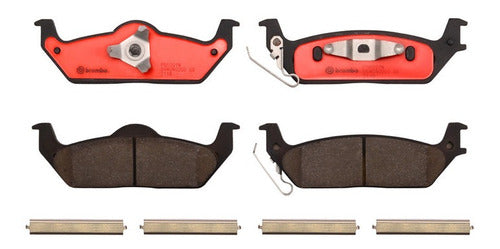 BRE-P56091N - BALATAS FORD F-150 2012-2004 LOBO 2012-2004 LINCOLN MARK LT 2007 BALATA TRASERO