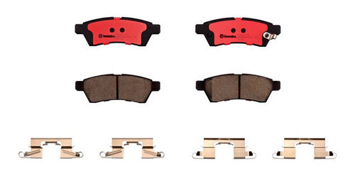 BRE-P56077N - BALATAS NISSAN FRONTIER 2019-2005 XTERRA 2005 XTERRA 2015-2008 BALATA TRASERO