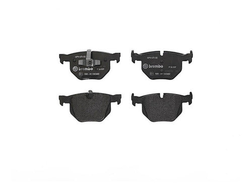 BRE-P06039 - BALATAS - BMW 330I 2006 - 330XI 2006 - 335D 2011-2009 - 335I 2013-2007 - 335IS 2013-2011 - 335I XDRIVE 2013-2009 - 335XI 2008-2007 - X1 2015-2013 - BALATA TRASERO