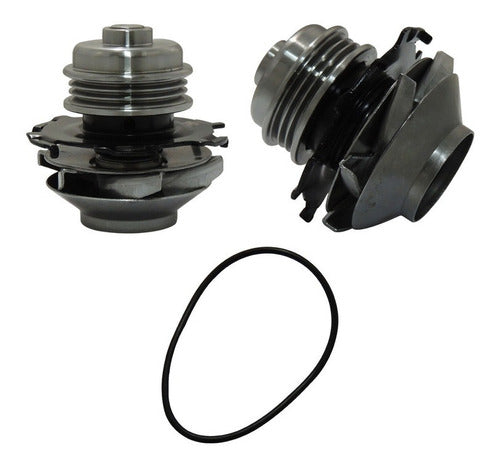 B-956 - BOMBA DE AGUA - CADILLAC ALLANTE 4.6L 8 CIL V 1993-1993 - CADILLAC DEVILLE 4.6L 8 CIL V 1994-1994 - CADILLAC EL DORADO 4.6L 8 CIL V 1993-1994 - CADILLAC SEVILLE 4.6L 8 CIL V 1993-1994 - POLEA CON 3 RANURAS
