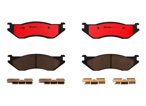 BRE-P18009N - BALATAS DODGE DURANGO 2004-2003 RAM 1500 2003 RAM 1500 VAN 2003 BALATA DELANTERO