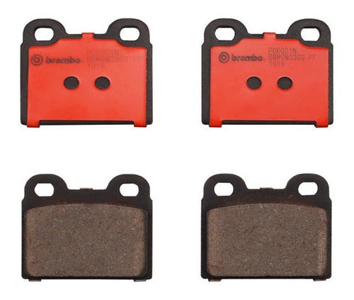 BRE-P06001N - BALATAS VOLKSWAGEN BRASILIA 1982-1974 SEDAN 2004-1995 BALATA DELANTERO/TRASERO