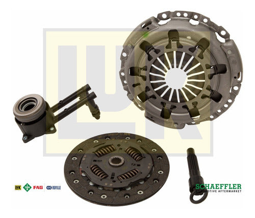 LK-619306335 - KIT DE CLUTCH - KIT CON COLLARIN HIDRAULICO - DIAMETRO DISCO 7 1/2 IN 190 MM ESTRIADO 17 - FORD FIESTA L4 1.3L 98-01 - FIESTA L4 1.4L 98-00
