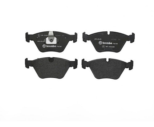 BRE-P06043 - BALATAS <BR> BMW 330CI 2006-2001 <BR> 330I 2005-2001 <BR> M3 2004-2003 <BR> X3 2010-2004 <BR> Z4 2008-2007 <BR> BALATA DELANTERO