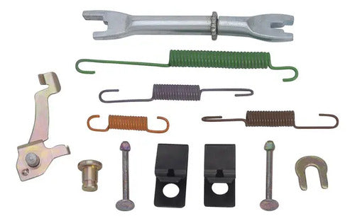 HO-KT700L - KIT DE HARDWARE DE FRENO DE TAMBOR TRASERO IZQUIERDO PARA HONDA ACCORD 1985-1990