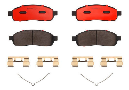 BRE-P24135N - BALATAS <BR> FORD F-150 2009-2004 <BR> LOBO 2009-2004 <BR> LINCOLN MARK LT 2008-2006 <BR> BALATA DELANTERO
