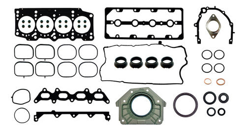 FSX-2540164 - JUEGO DE EMPAQUES - DODGE - FIAT - L4 - 16V - SOHC/DOHC - NEON 17/20 - 500 10/17 - 500C 12/16. 169A3.000. CABEZA Y PUNTERÍA MLS - ADMISIÓN EN SILICÓN - RETÉN CON PORTA-RETÉN.
