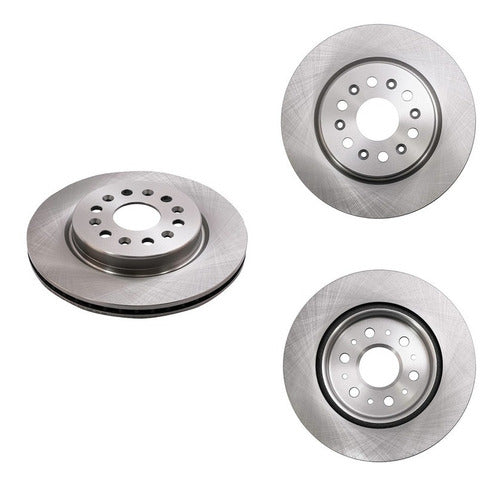 FR-09155 - DISCO Y ROTOR DE FRENOS - DISCO VENTILADO TRASERO 6 BARRENOS - BUICK ENCLAVE 18-19 - CADILLAC XT5 17-20 - XT60 20 - CHEVROLET BLAZER 19-21 - TRAVERSE 18-20 - GMC ACADIA 17-20