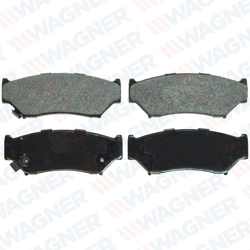 WX-556 - BALATAS <BR> SEMIMETALICA DELANTERA <BR> CHEVROLET TRACKER 4X4 4 PUERTAS 96-04 <BR> SUZUKI SIDEKICK HARDTOP 91-98