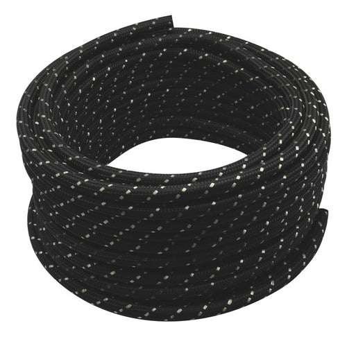 CAU-30712 - MANGUERA DE COMBUSTIBLE <BR> MANGUERA DE GASOLINA <BR> (ROLLO 25 MTS) <BR> ROLLO DE COMBUSTIBLE C/ MALLA 60 PSI 1/4 7-12.5 MM