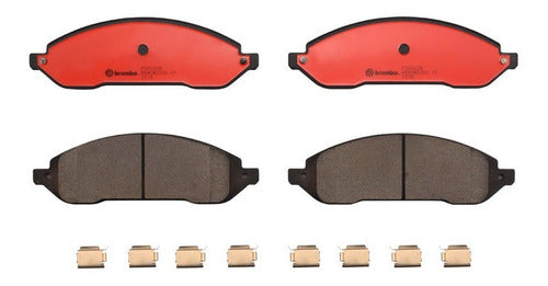 BRE-P56092N - BALATAS <BR> FORD FREESTAR 2007-2004 <BR> MERCURY MONTEREY 2007-2004 <BR> BALATA DELANTERO