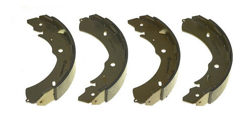 BRE-S54523 - ZAPATA DE FRENOS - <B> <SPAN STYLE = COLOR: #1F1F5E;> BREMBO ZAPATAS </SPAN></B> - LOWMETAL TRASERA DIAMETRO 300 MM ANCHO 51 MM - <STRONG>MITSUBISHI</STRONG> - L200 (TRASERO) (2008 - 2018)