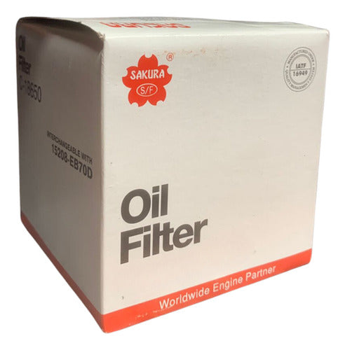 SAK-C-1602 - FILTRO DE ACEITE <BR> HONDA <BR> ACCORD 1.6L 4 CIL. 1976-1978 <BR> CIVIC 1.2L 4 CIL. 1973-1979 <BR> CIVIC 1.5L 4 CIL. 1975