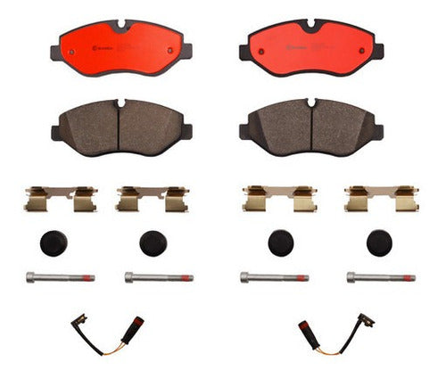 BRE-P50085N - BALATAS - MERCEDES-BENZ SPRINTER 2019-2007 - VITO 2013-2009 - VOLKSWAGEN CRAFTER 2018-2016 - CRAFTER VAN 2018-2008 - BALATA DELANTERO