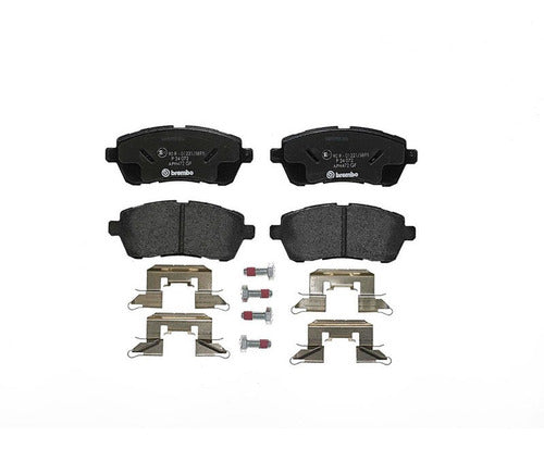 BRE-P24072 - BALATAS FORD FIESTA 2019-2011 MAZDA 2 2016-2011 BALATA DELANTERO