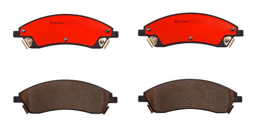 BRE-P09019N - BALATAS <BR> CADILLAC SRX 2007-2004 <BR> PONTIAC BONNEVILLE 2005-2004 <BR> BALATA DELANTERO