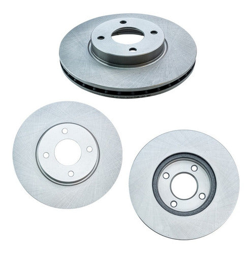 FR-20075 - DISCO Y ROTOR DE FRENOS DISCO VENTILADO DELANTERO 4 BARRENOS VERSA 2020 KICKS 17-20
