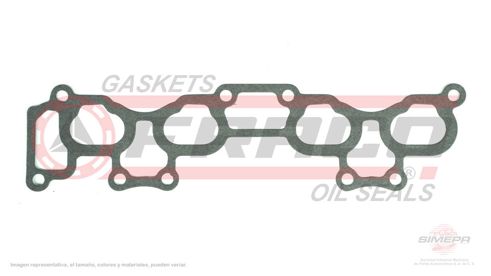 MIX-5840176 - EMPAQUE MULTIPLE DE ADMISION PARA NISSAN NX L4 1.6 L 16 V. DOHC GA16DE 1991-1993