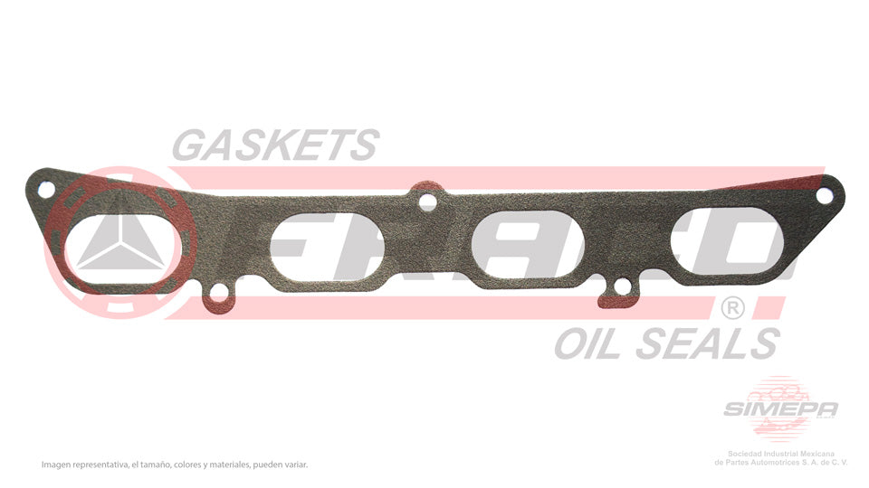 MIX-7640070-1 - EMPAQUE MULTIPLE DE ADMISION PARA SUZUKI GRAND VITARA L4 2.4 L 16 V. DOHC J24B 2008-2016