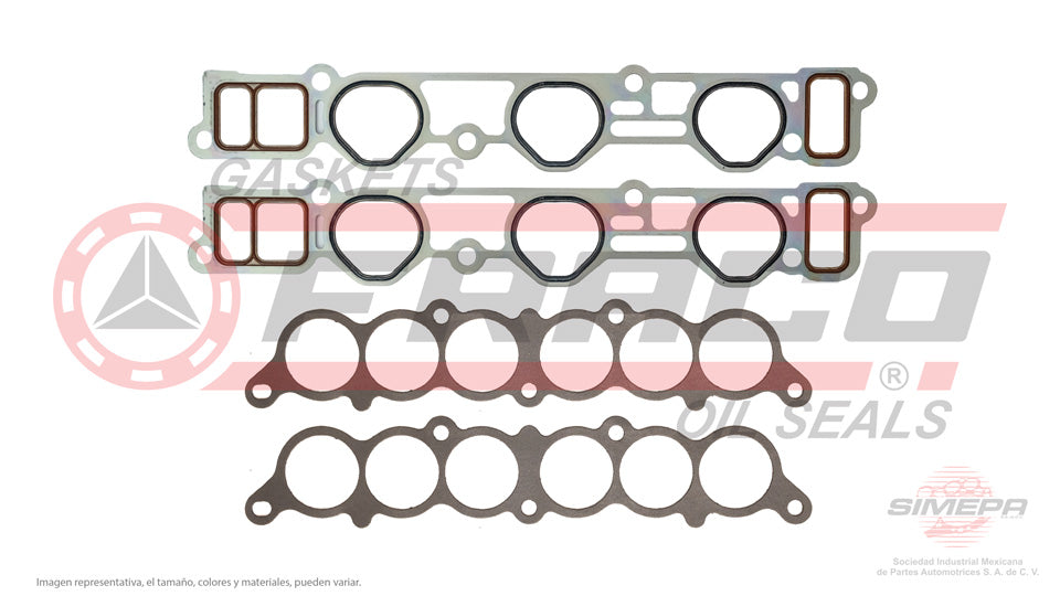 MIX-8062030 - EMPAQUE MULTIPLE DE ADMISION PARA TOYOTA 4RUNNER V6 3.4 L 24 V. DOHC 5VZFE 1996-2002