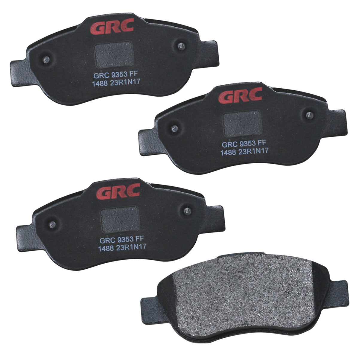 GMD1488 - BALATAS SEMIMETALICAS DELANTERAS PARA FIAT PANDA 2007-2008