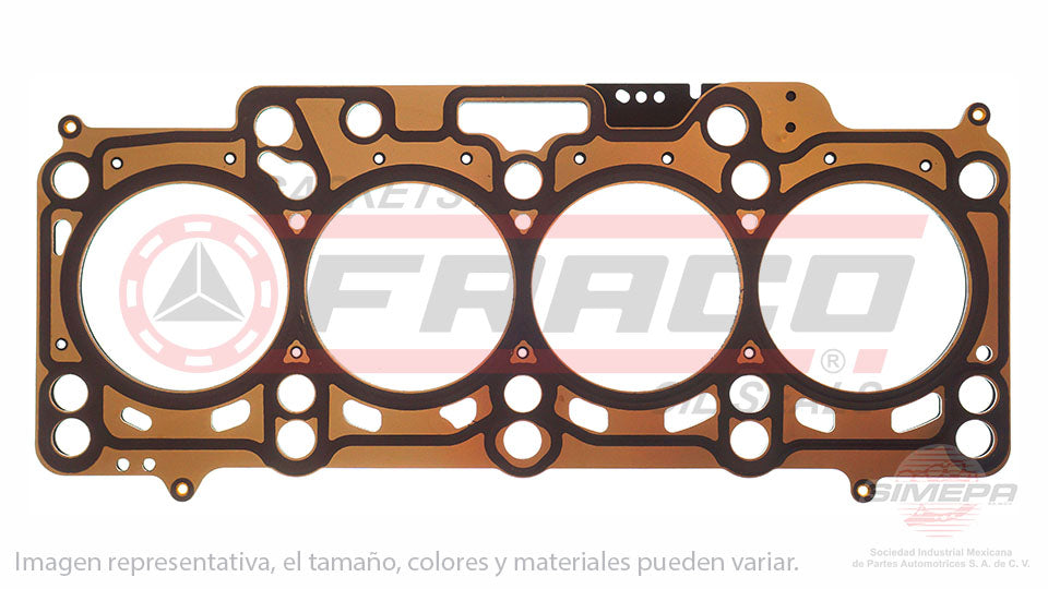 HGX-8640095-2MLO - EMPAQUE DE CABEZA PARA VOLKSWAGEN VENTO L4 1.6 L DIESEL 16 V. DOHC DIESEL 2013-2017