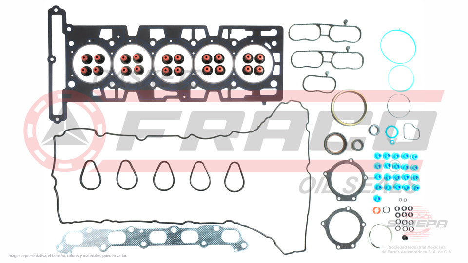 FSX-3050020NR - JUEGO DE EMPAQUES PARA CHEVROLET COLORADO L5 3.5 L. 20 V DOHC 2004-2006