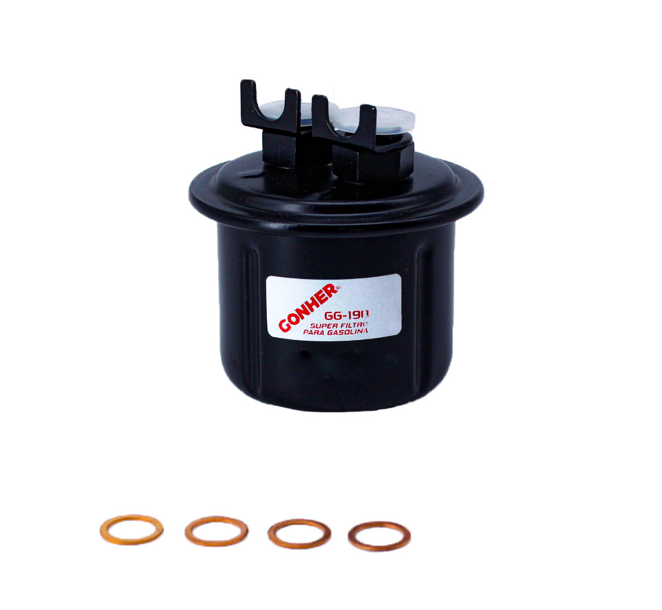 GH-GG-190 - FILTRO DE GASOLINA PARA HONDA ACCORD DX L4 2.0L 1986-1989