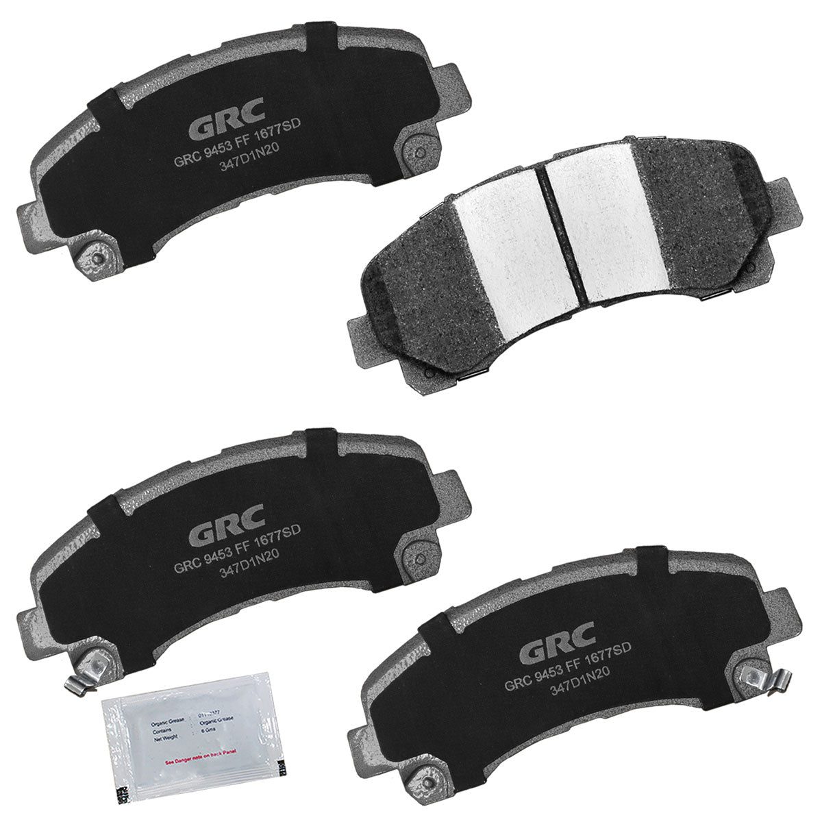 GPRD1677SD - BALATAS SEMIMETALICAS DELANTERAS PARA CHEVROLET COLORADO 2013-2014
