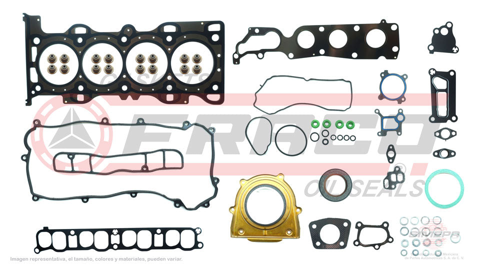 FSX-5340234 - JUEGO DE EMPAQUES PARA MAZDA 3 L4 2.3 L MZR 16 V. DOHC 2007-2013