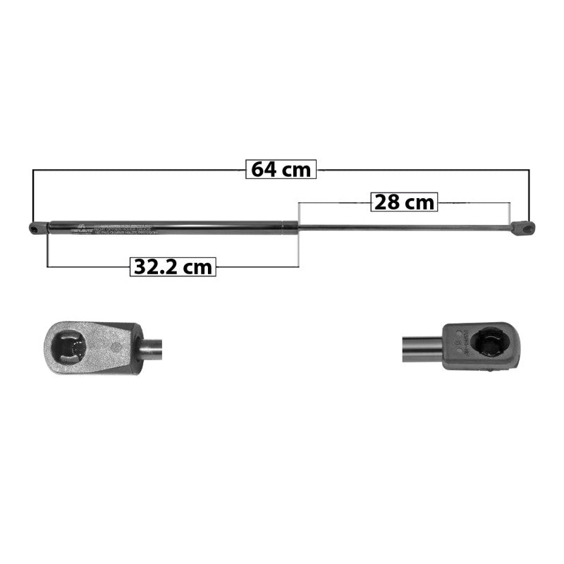 MANJ-60143 - AMORTIGUADOR COFRE PARA CHEVROLET HHR 2006-2011 DERECHA/IZQUIERDA