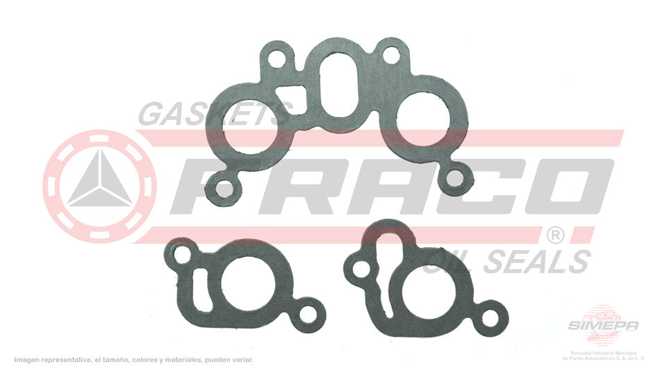 MIX-5840050 - EMPAQUE MULTIPLE DE ADMISION PARA NISSAN HIKARI L4 1.6 L E16 8 V. SOHC E16 I/S 1987-1992
