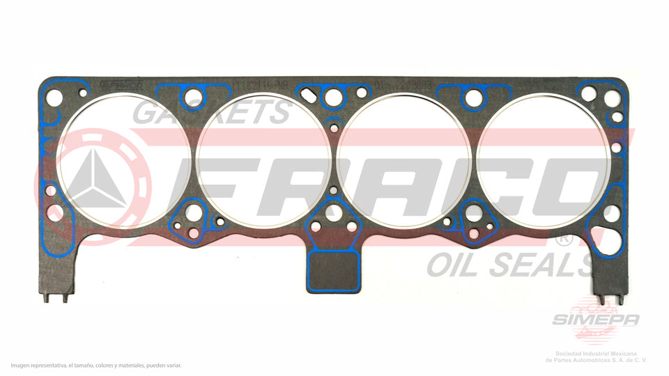 HGX-1182110-NR - EMPAQUE DE CABEZA PARA CHRYSLER CORDOBA V8 5.9 L 16 V. 360 CID 1975-1980