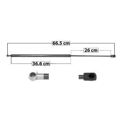 MANJ-49052 - AMORTIGUADOR COFRE PARA SATURN OUTLOOK 2007-2010 DERECHA/IZQUIERDA