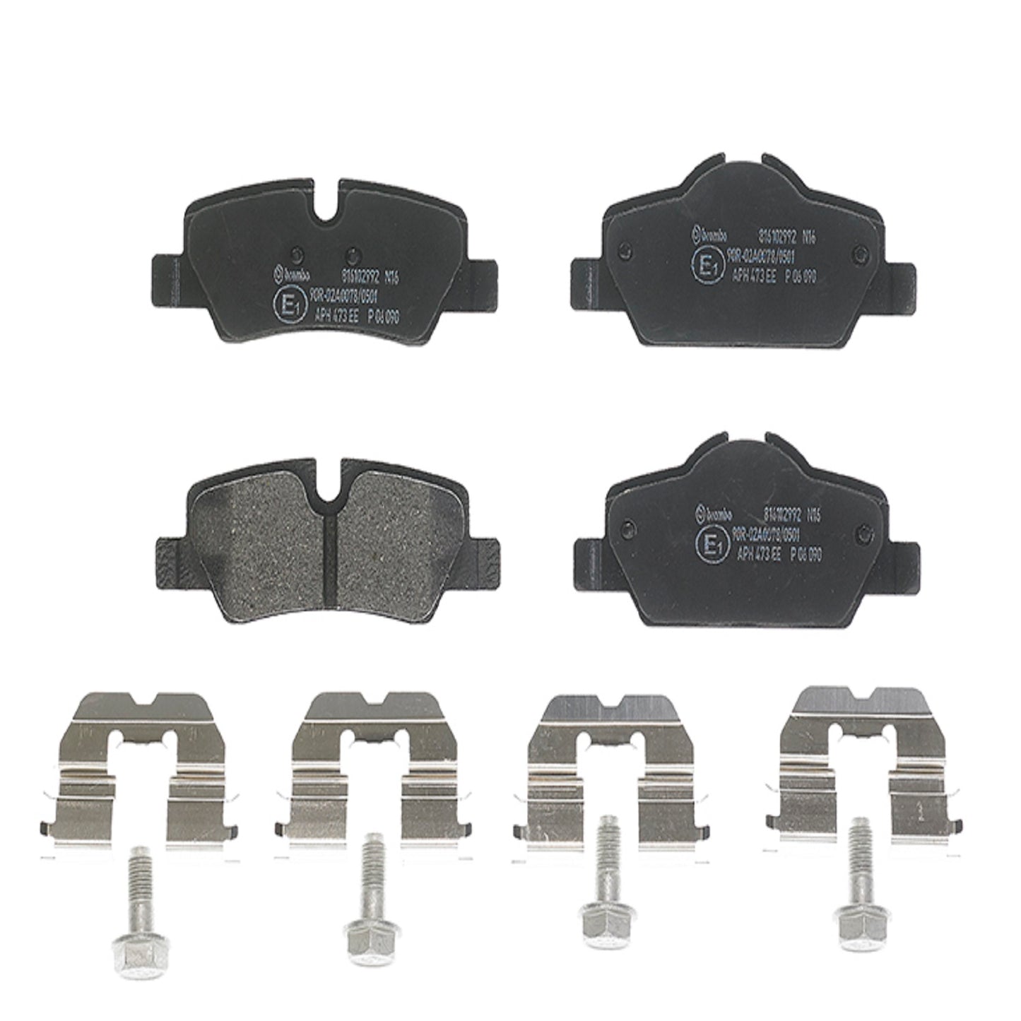 BRE-P06090 - BALATAS TRASERAS PARA MINI COOPER ALL BLACK 2013-2013