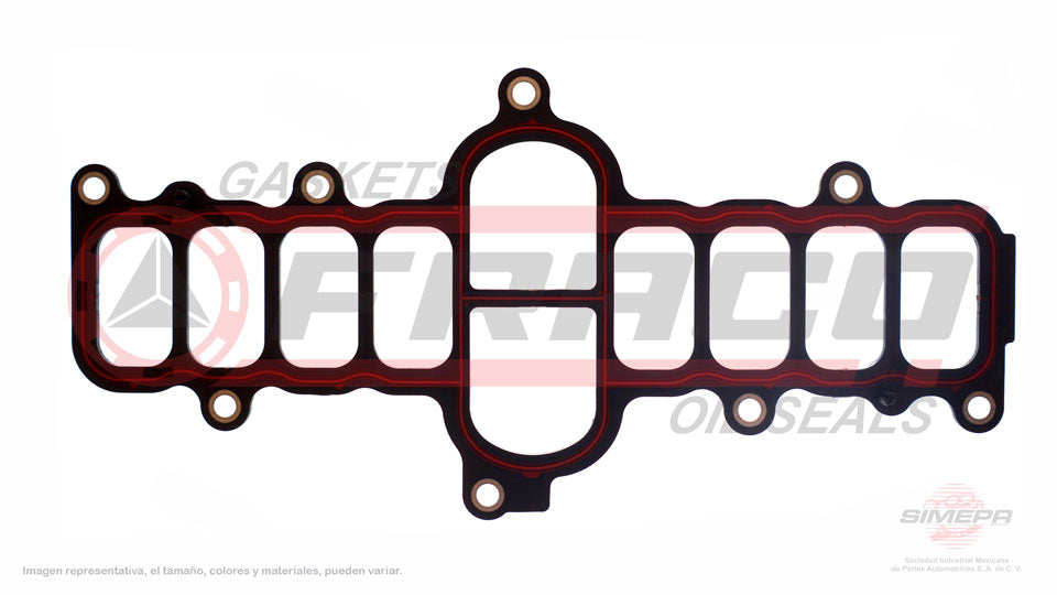 MUX-2682070 - EMPAQUE DE MULTIPLE PARA FORD E-150 V8 4.6 L SOHC 16 V. SOHC 1997-1999
