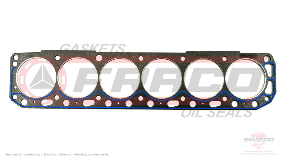HGX-2660050-SB - EMPAQUE DE CABEZA PARA FORD BRONCO L6 3.9 L 12 V. OHV 1966-1967