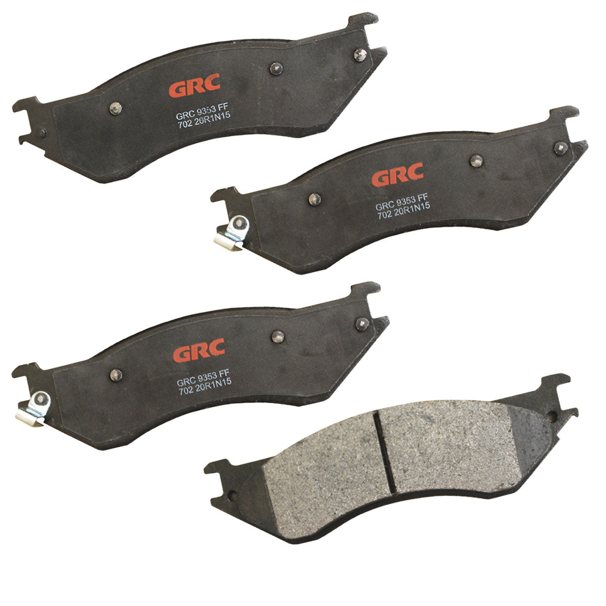 GMD702 - BALATAS SEMIMETALICAS DELANTERAS PARA DODGE RAM 1500 2000-2001