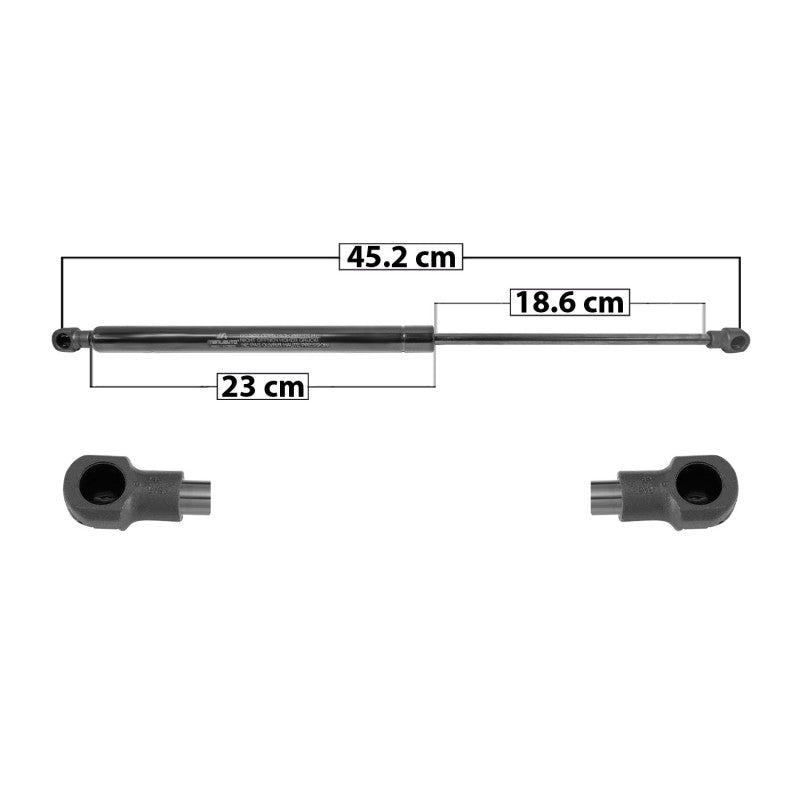 MANJ-60046 - AMORTIGUADOR 5TA PUERTA PARA PEUGEOT 307 2000-2008 DERECHA/IZQUIERDA