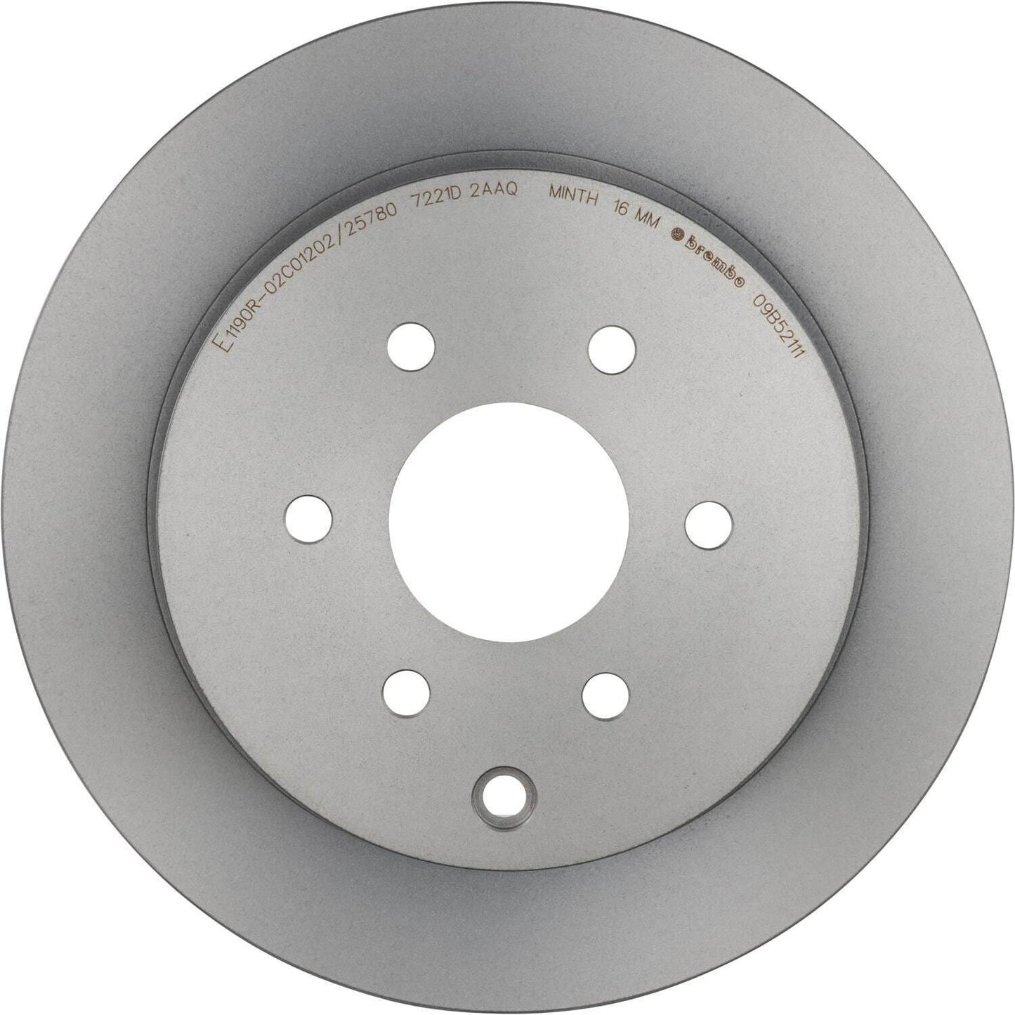 BRE-09.B521.11 - PAR DE DISCOS DE FRENO TRASEROS PARA NISSAN PATHFINDER BASE 2012-2012