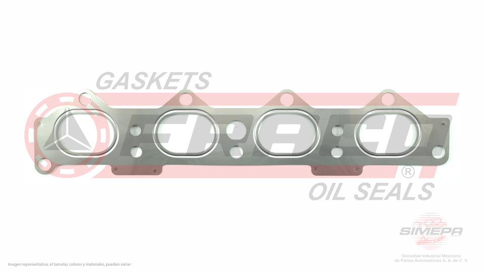 MEX-3640080 - EMPAQUE MULTIPLE DE ESCAPE PARA HYUNDAI ELANTRA L4 1.8 L 16 V. DOHC G4CN 1996-1998